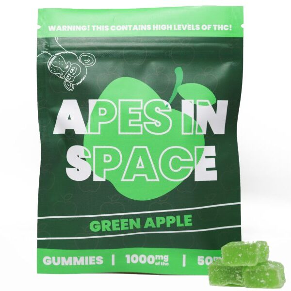 Apes in Space (1000mg) - Green apple