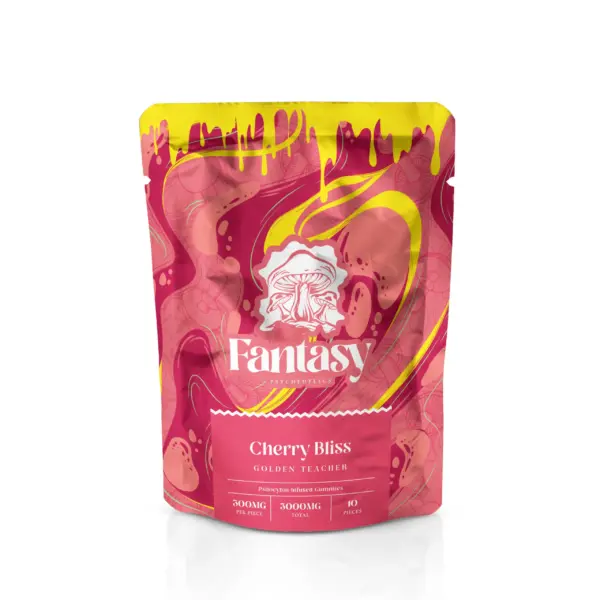 Fantasy Psychedelics Gummies - (Cherry Bliss x Golden Teacher)