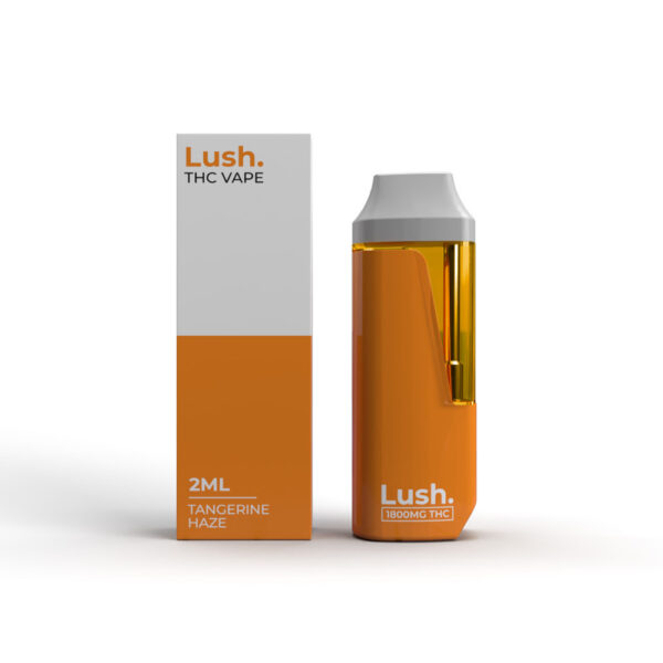 Lush - Discreet THC Disposable Vape (2 Grams) - Tangerine Haze (Sativa)