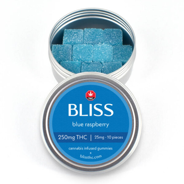 Bliss - THC Gummies (250mg) - Blue Raspberry
