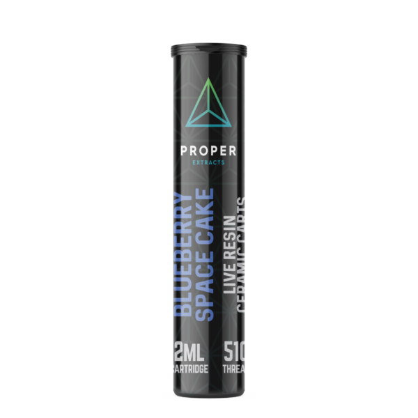 Proper Extracts - Live Resin Carts 2ml - Blueberry Space Cake
