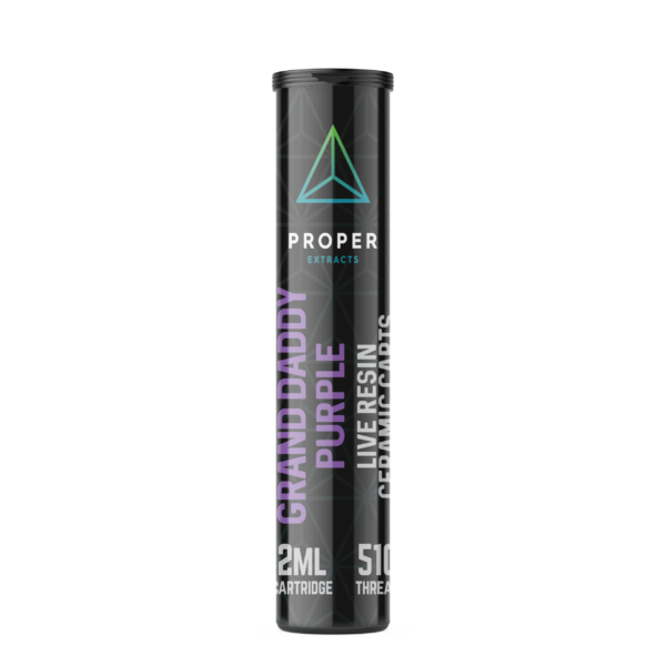 Proper Extracts - Live Resin Carts 2ml - Grand Daddy Purple