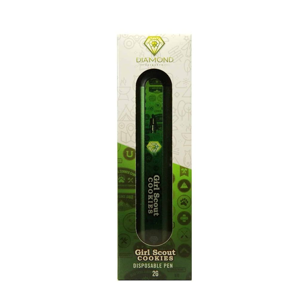 Diamond Disposable Vapes 2g - Girl Scout Cookies (Indica) - Image 2