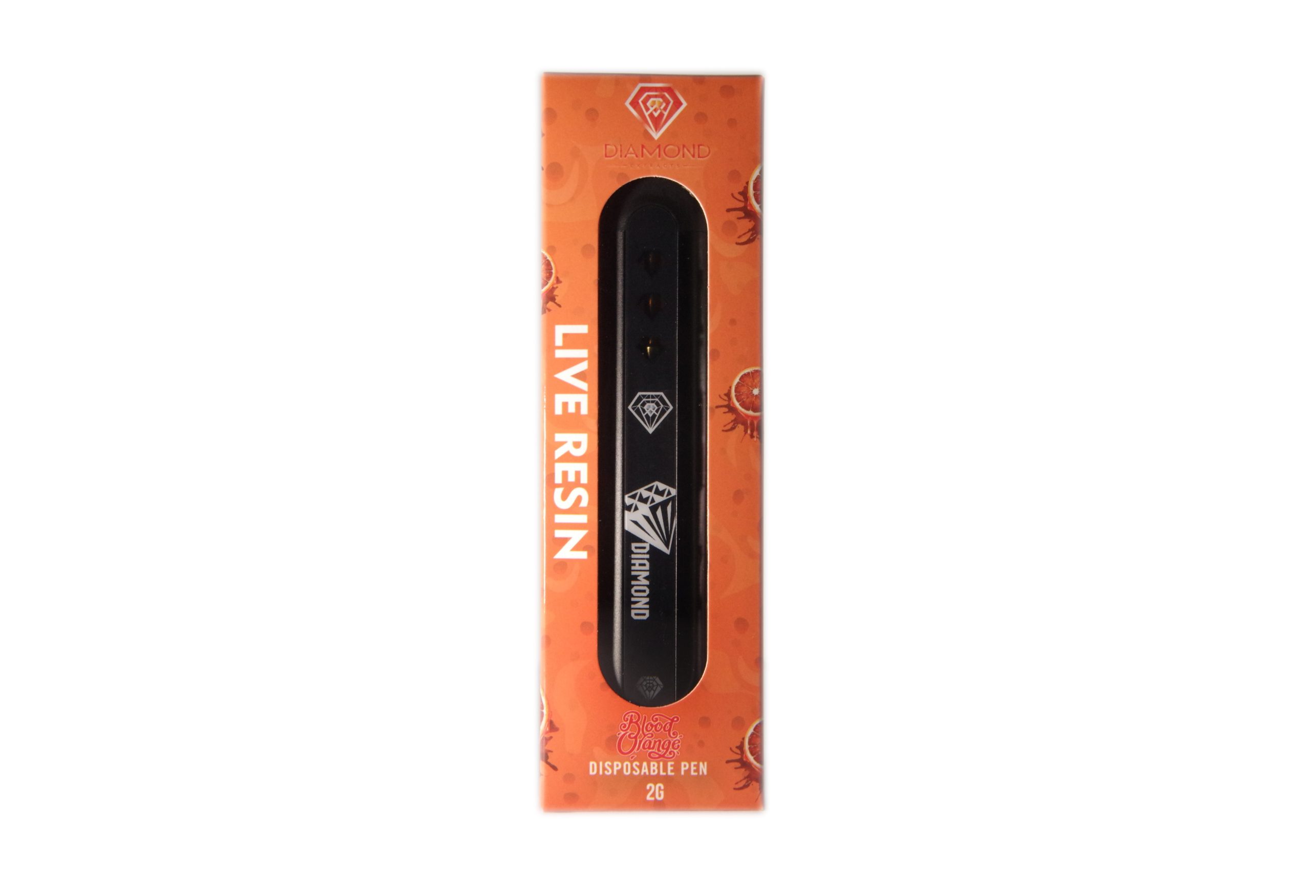 Diamond Disposable Vapes 2g - Blood Orange Live Resin (Sativa)