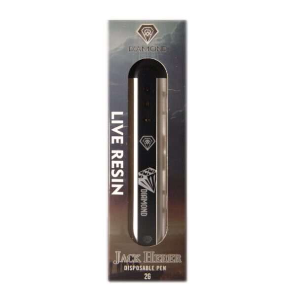Diamond Disposable Vapes 2g - Jack Herer Live Resin (Sativa)