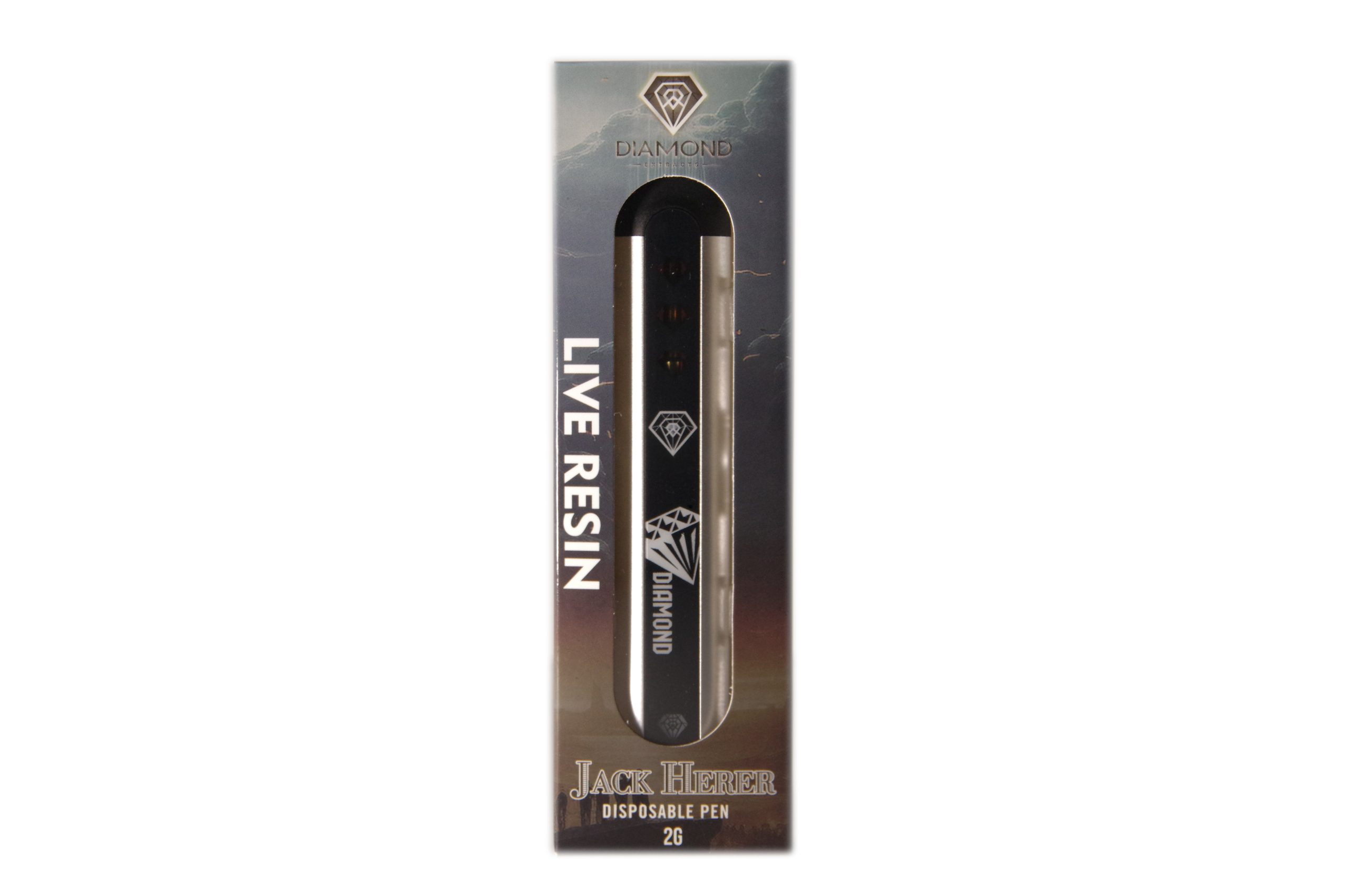 Diamond Disposable Vapes 2g - Jack Herer Live Resin (Sativa)