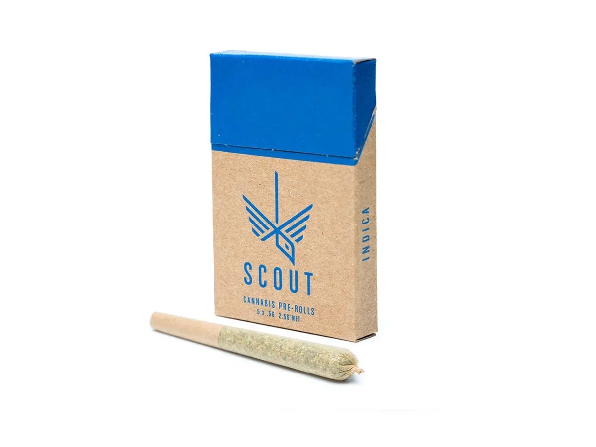 Scout - 5 Pack Pre-Rolls (0.5g) - Indica