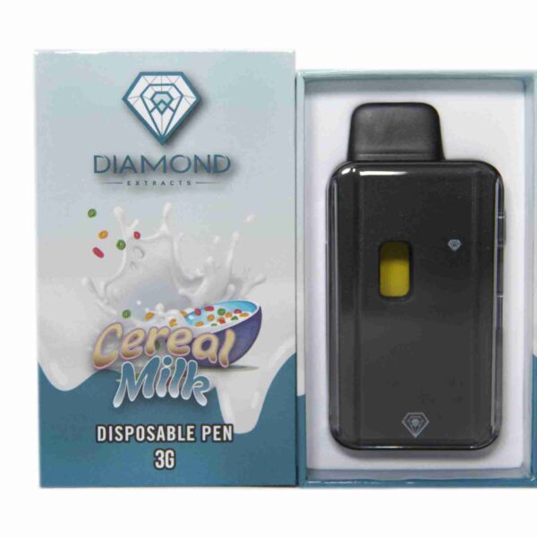 Diamond Disposable Vapes 3g - Cereal Milk (Hybrid)