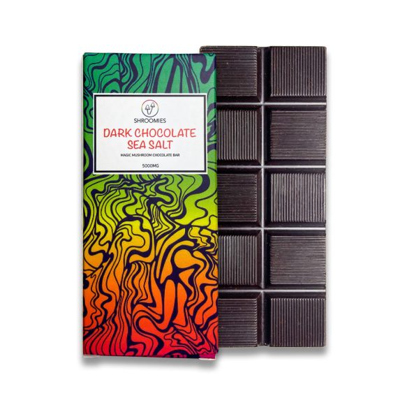Shroomies Chocolates - Dark Chocolate Sea Salt (5000mg)