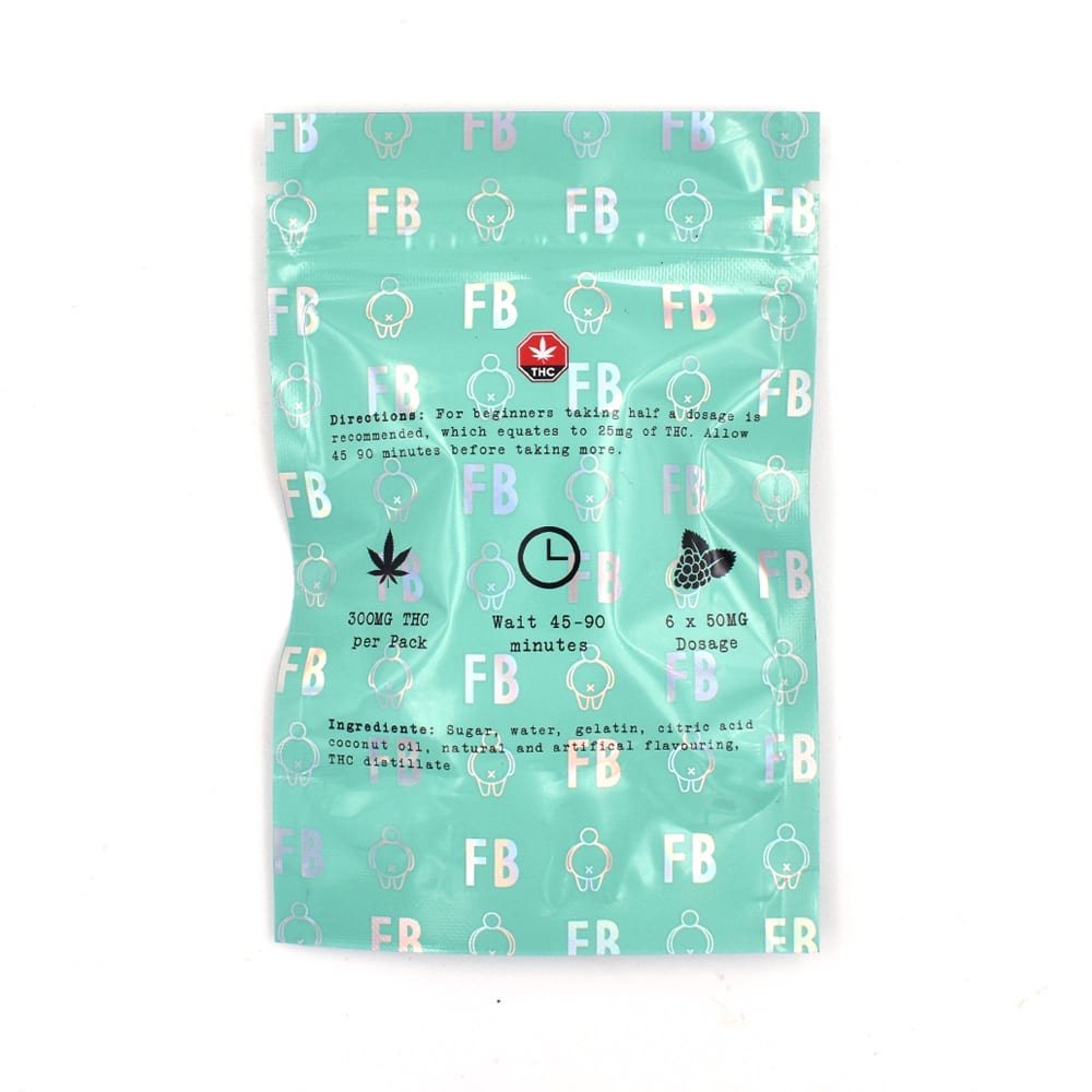 Fat Boy Edibles - Biggie Blue Raspberry - Image 4