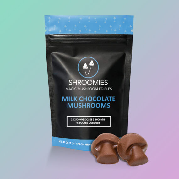 Shroomies Chocolates - Milk Chocolate Mushrooms (1000mg)