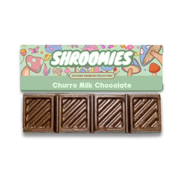 Shroomies Chocolates - Churro Milk (3000mg)