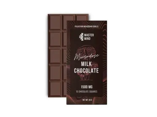 Mastermind - Funghi Chocolate Bar (1500mg) - Milk Chocolate
