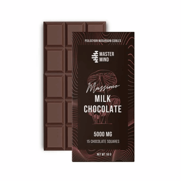Mastermind - Funghi Chocolate Bar (5000mg) - Milk Chocolate
