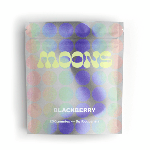 MOONS Psilocybin Gummies - Blackberry