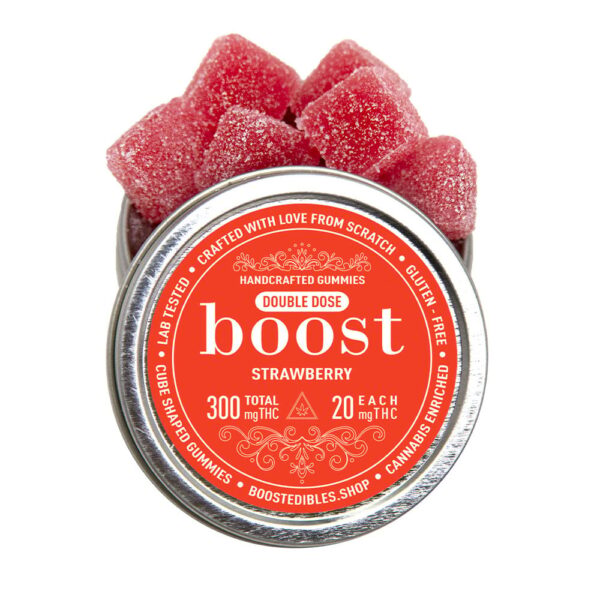 Boost Gummies - Strawberry 300mg