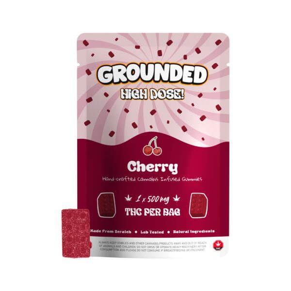 Grounded High Dose Bricks - Cherry 500mg