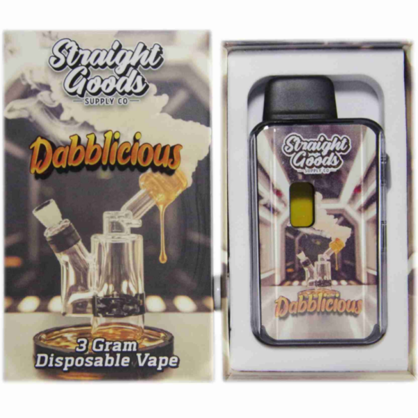 Straight Goods Vape (3g) - Dabbalicious (Indica)